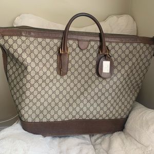 COPY - Vintage Large Gucci Travel Bag